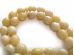 Pressed White Amber Islamic Rosary With 33 Beads