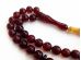 Red Cherry Amber Islamic Prayer Beads: 10mm