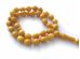Yellow Antique Color Islamic Rosary 33 Beads