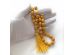 Yellow Antique Color Islamic Rosary 33 Beads