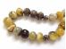AMBER ROSARY WITH "RUMPLE" BEADS