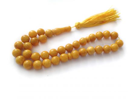 Antique Color Islamic Rosary 33 Beads