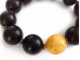 "Yin Yang" Amber Bracelet: 16mm