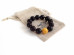"Yin Yang" Amber Bracelet: 16mm