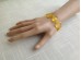 Stretchy Bracelet With Lemon Amber Plates