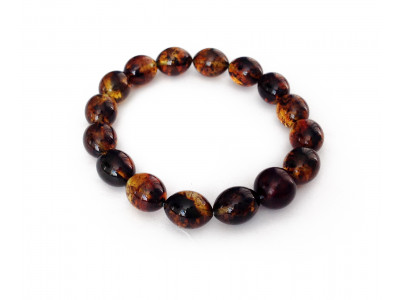 Amber Bead Bracelet 