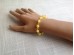 Stretchy Bracelet With Small Amber Beads