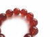 Cherry Amber Bead Bracelet 15mm