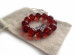 Cherry Amber Bead Bracelet 17mm