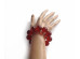Cherry Amber Bead Bracelet: 19mm