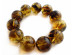 Big Amber Bead Bracelet: 20mm