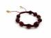 Bracelet With Cherry Amber Stones
