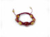 Bracelet With Cherry And Lemon Amber