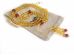 Adjustable Zen Mala With 108 Yellow Amber Beads: 7mm