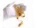 Adjustable Zen Mala With 108 Yellow Amber Beads: 7mm