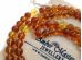 Tibetan Buddhist Mala With 108 Cognac Amber Beads