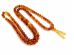 Tibetan Buddhist Mala With 108 Cognac Amber Beads