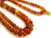 Tibetan Buddhist Mala With 108 Cognac Amber Beads