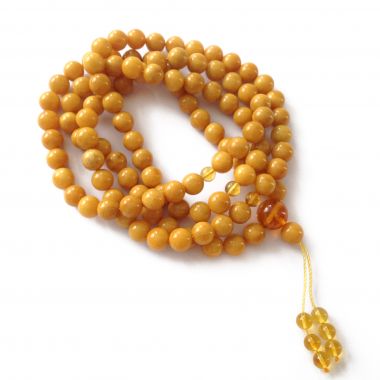 108 Mala Beads: Antique Color