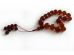 Cherry Amber 18 Beads Mala: 19mm