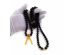 Tibetan Buddhist Mala With 108 Black Amber Beads