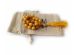 30 Amber Beads Rosary: Antique Color