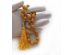 30 Amber Beads Rosary: Antique Color