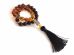 Transparent Amber Christian Rosary