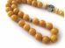 30 Amber Beads Rosary: Antique Color