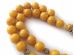 30 Amber Beads Rosary: Antique Color