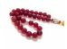 Cherry Amber Christian Rosary