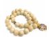 White Amber Christian Rosary