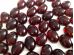 Set of Oval Dark Cherry Amber Cabochons